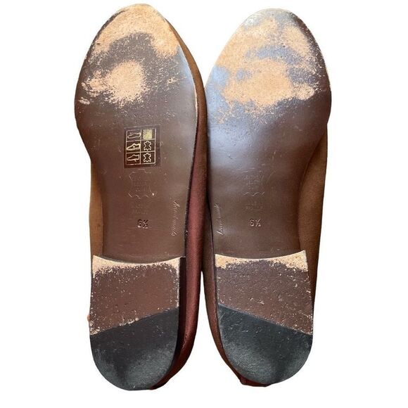 Evelyn Paul Paris Handmade Loafer Flat Shoes 6.5 - Picture 5 of 5